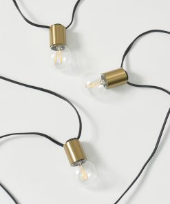 Glow Globe Plug-in String Lights
